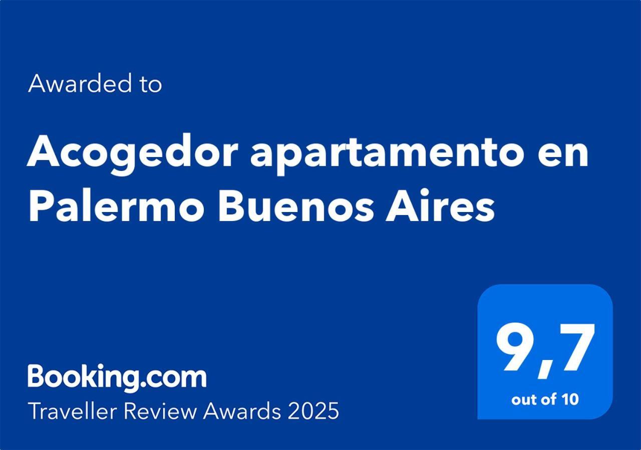 Acogedor Apartamento En Palermo בואנוס איירס מראה חיצוני תמונה